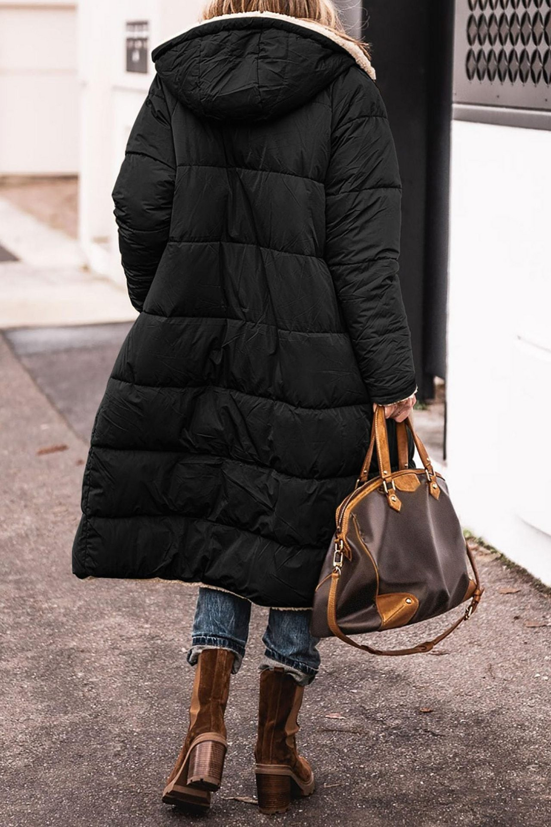 Amelia | Elegant Reversible Coat for Women