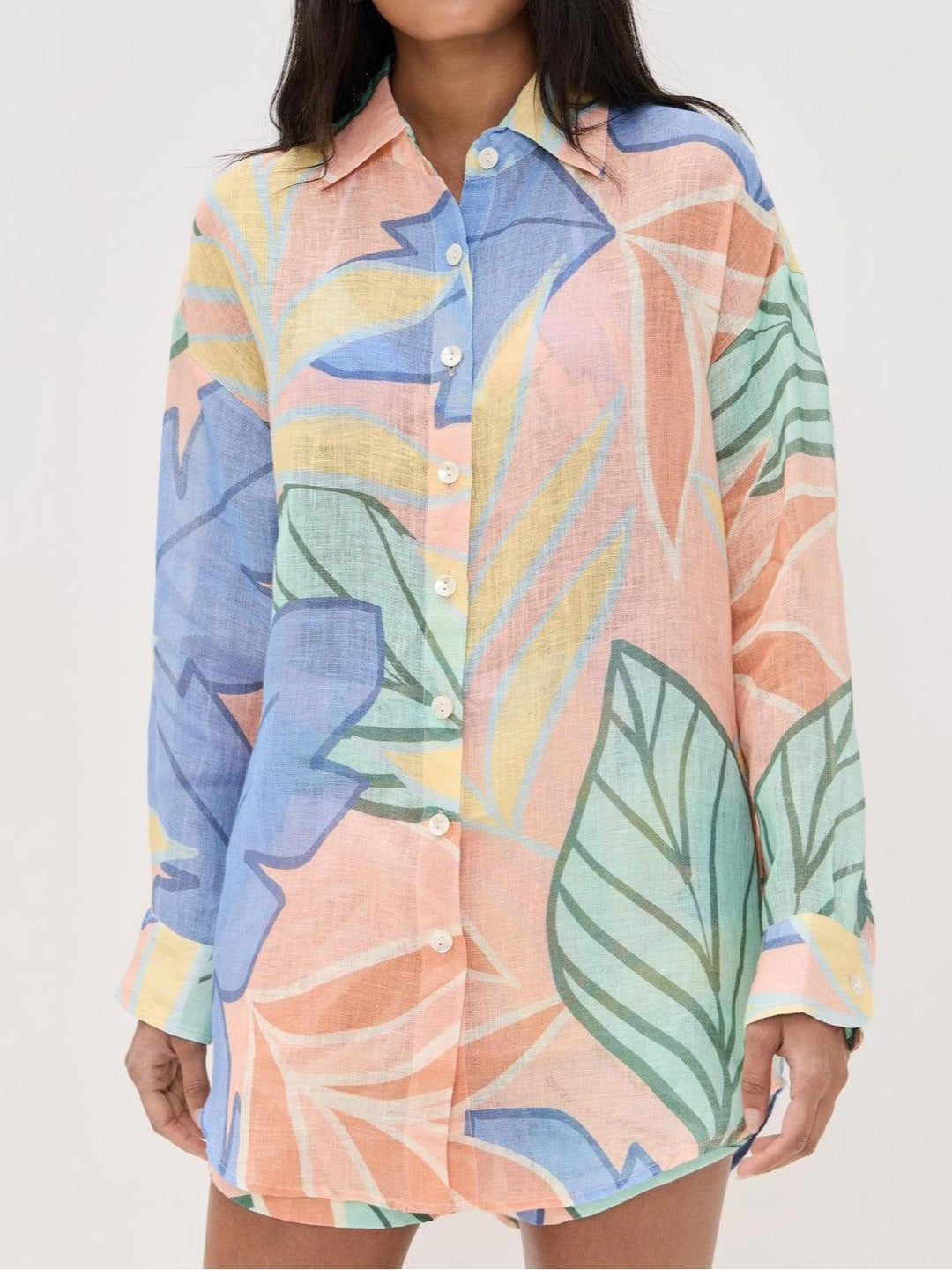 Hailey - Breezy Tropical Short Set