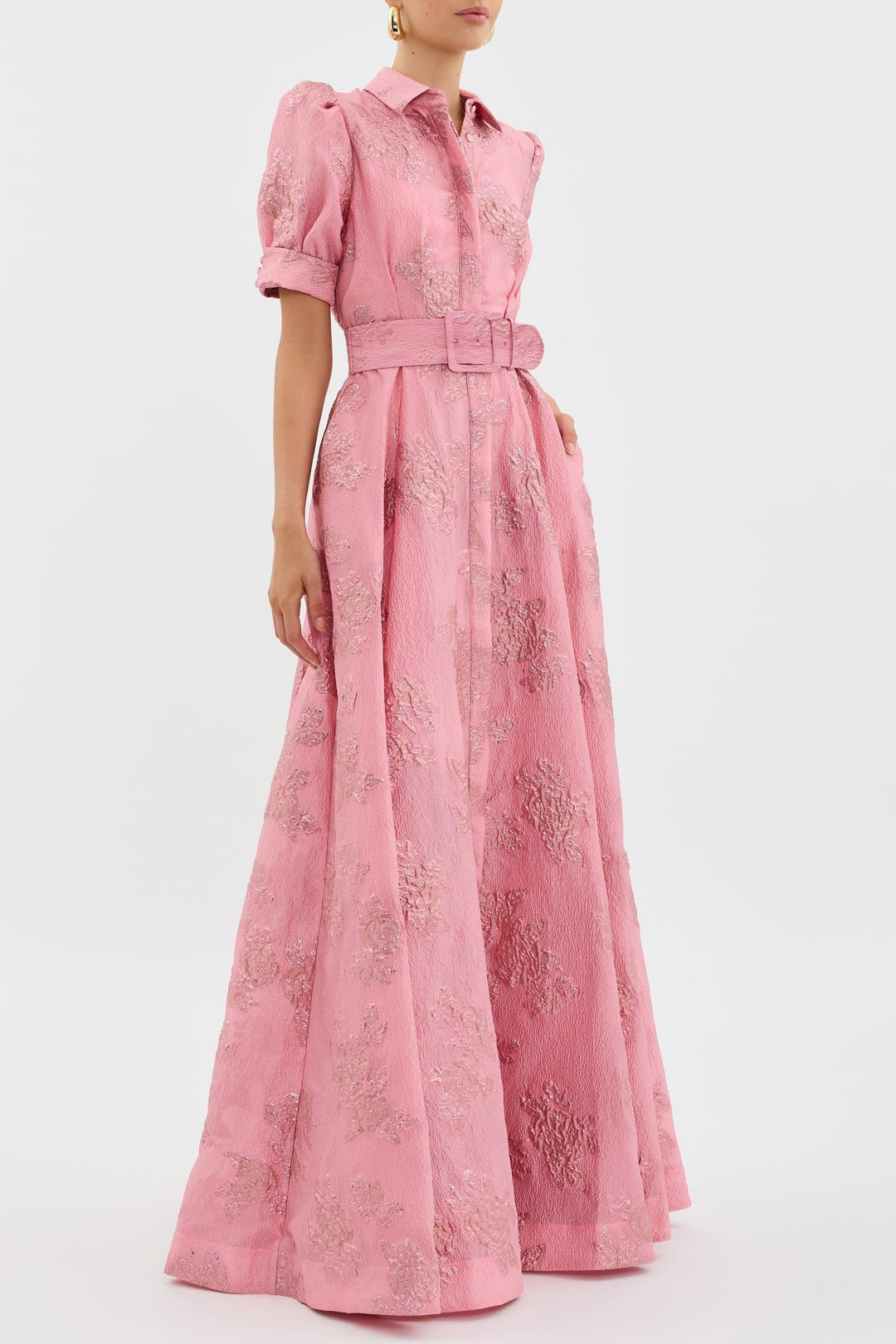 Evelyn | Dress with Short Puff Sleeves