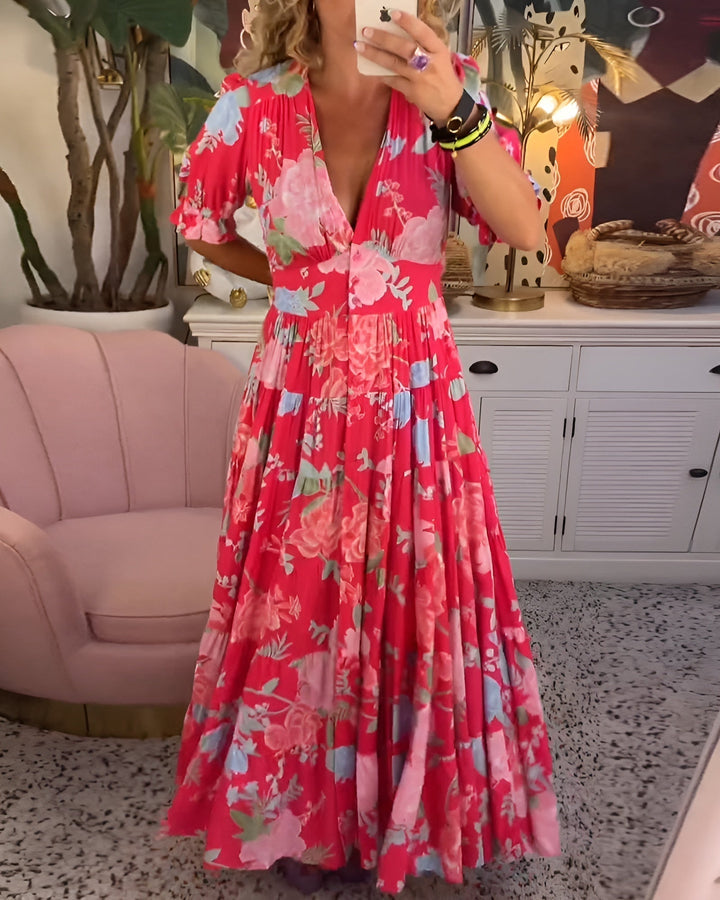 Celeste Floral Pocket Dress
