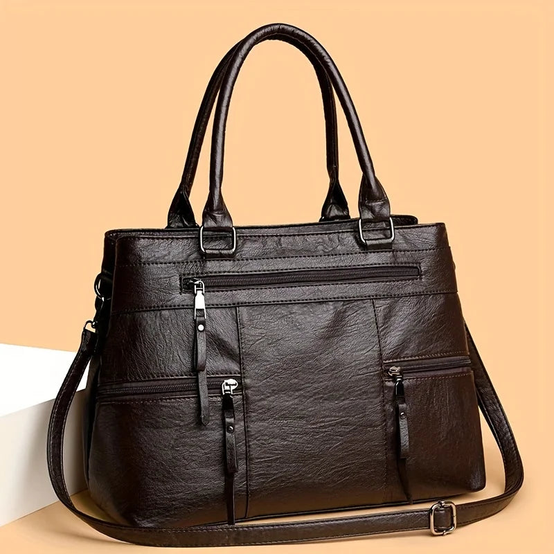 Eleanor - Leather Tote Bag