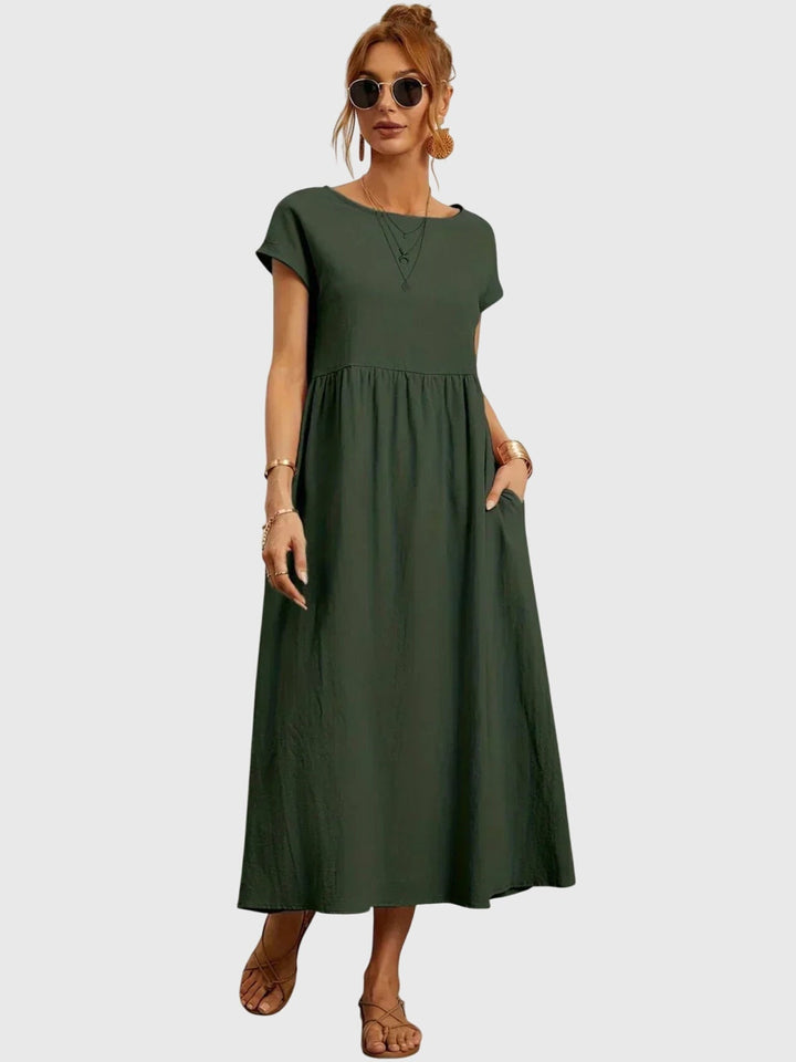 Casual Pocket Dress